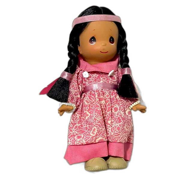 Precious Moments 7.5" Native American Indian Doll Three Little Indian Collection - Picture 1 of 7